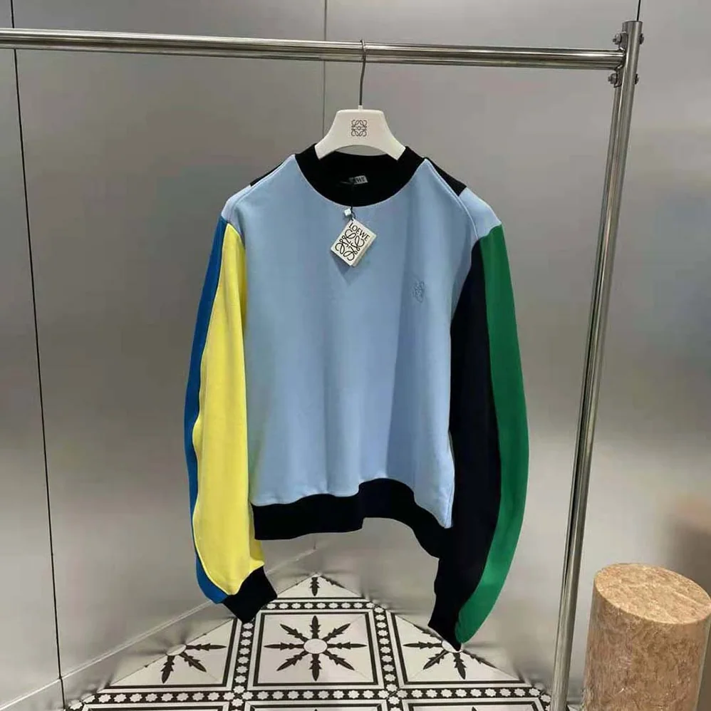 Loewe Circular Sleeve Sweatshirt in Cotton for Women
