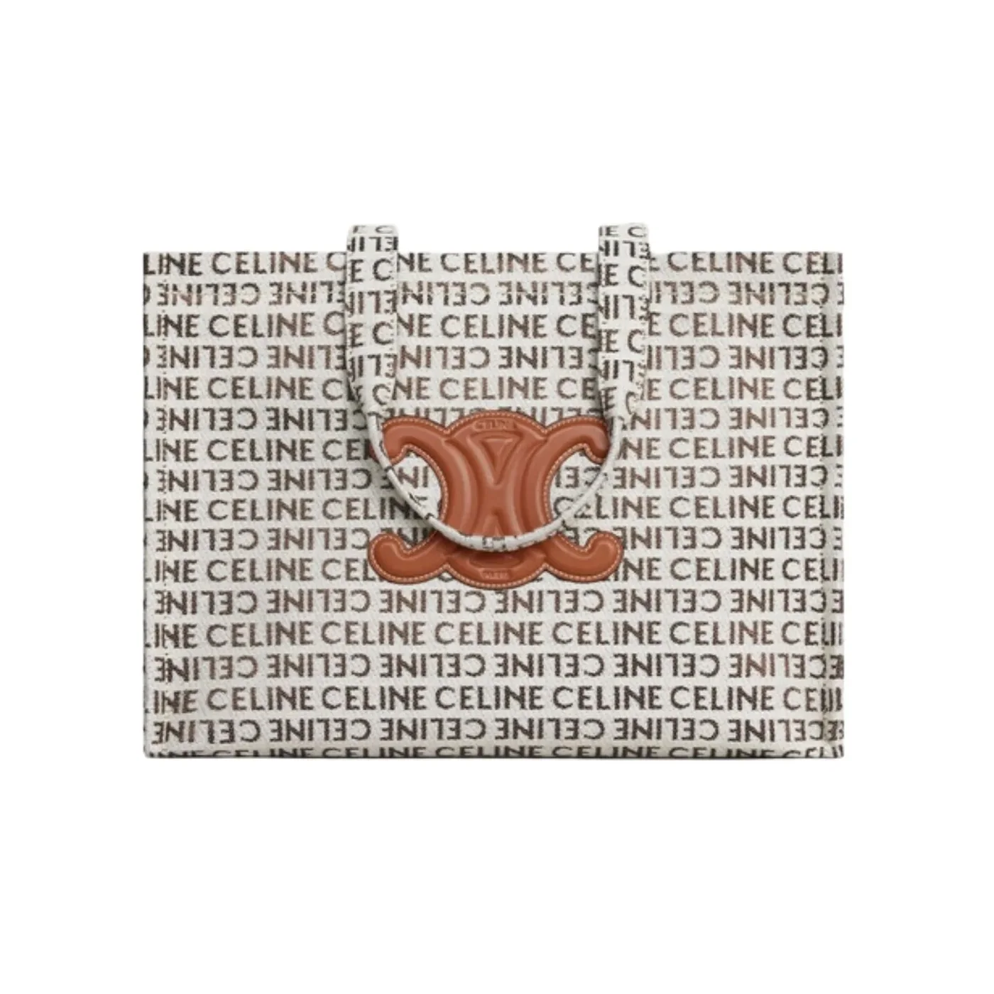 Celine Large Cabas Thais In Textile With Celine All-Over Bags .02NT- / 16 Inches