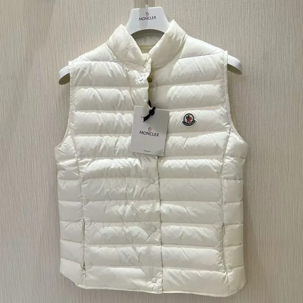 Moncler Liane Verstaubare Daunenweste for Women in White