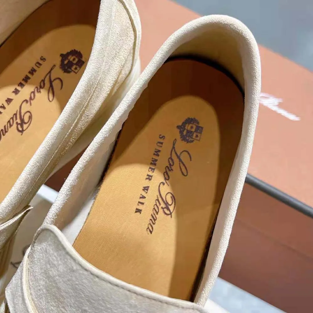 Loro Piana Summer Charms Walk Loafers for Unisex in Beige