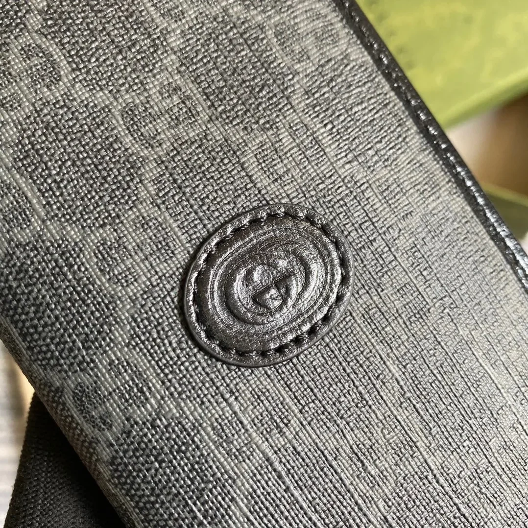 Gucci Marmont Long ID Wallet With Interlocking G Brown /