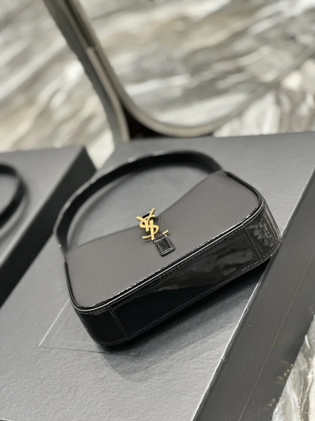 Saint Laurent Joe Backpack Black /
