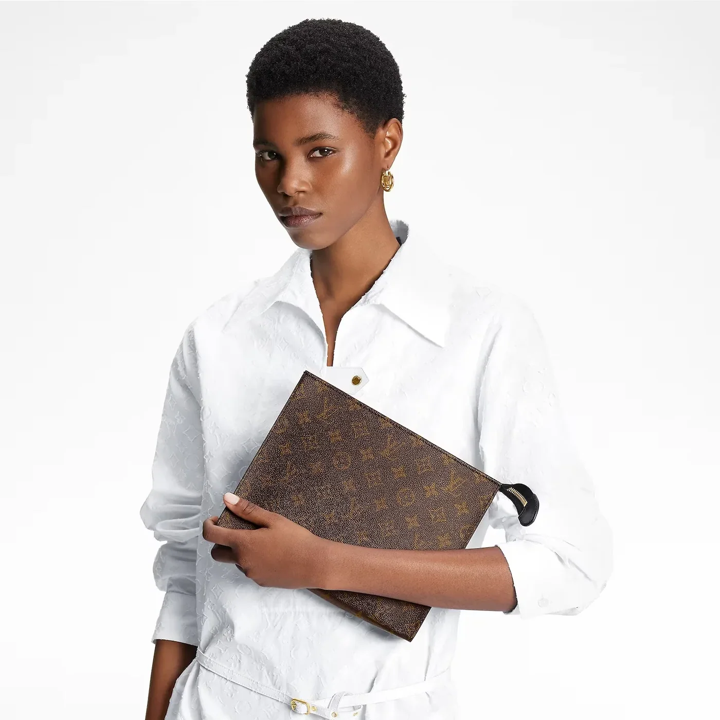 Louis Vuitton Poche Toilette NM Toiletry Bag Brown 9,/