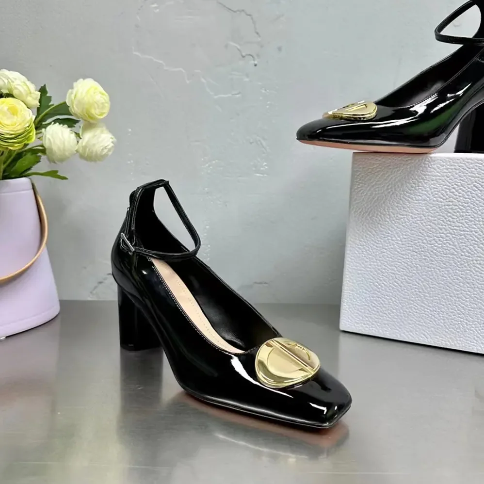 Dior CD Forever Dior Pump Black Patent Calfskin for Women Dior CD Forever Dior Pump Black Patent Calfskin for Women