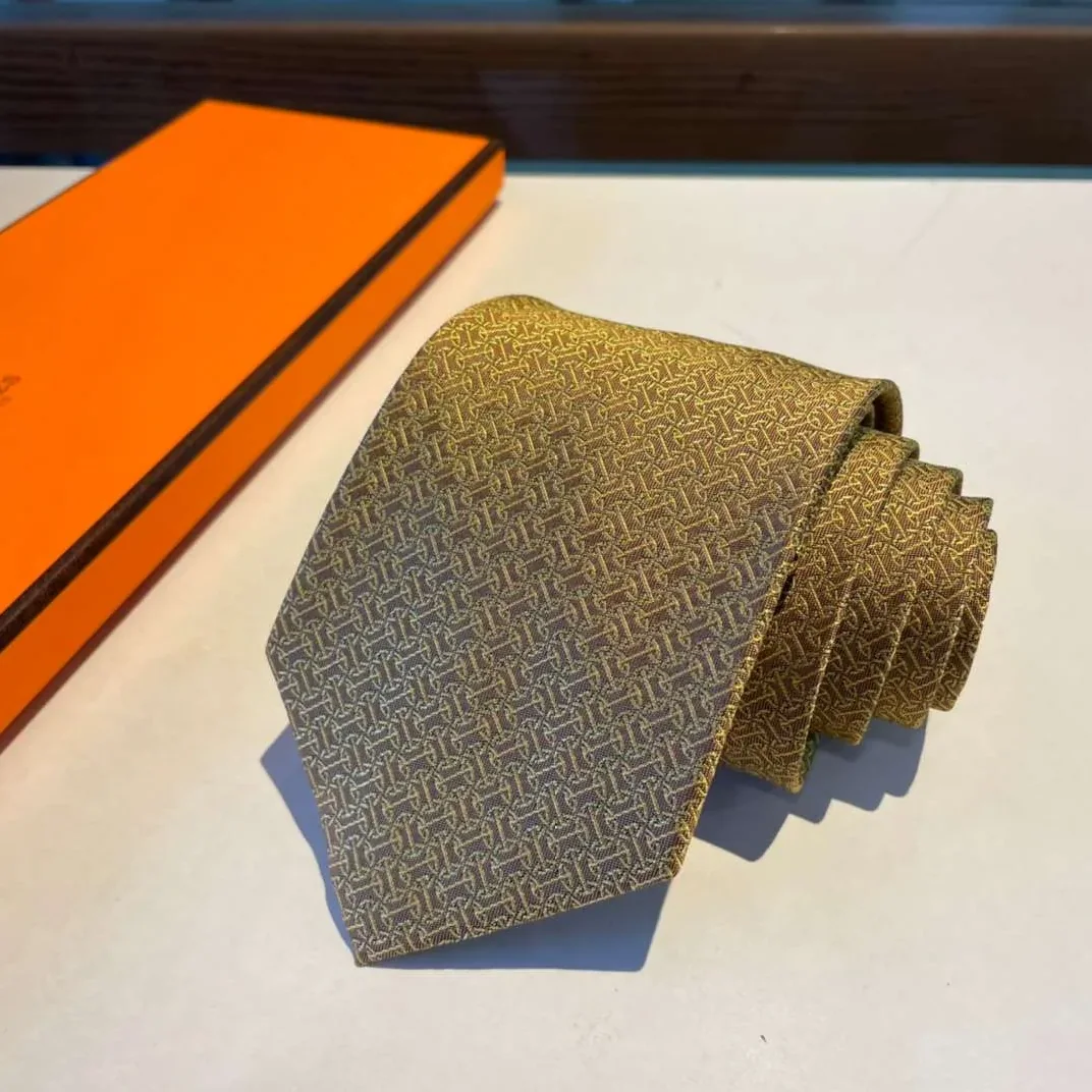 Hermes Tie Larguez Les Amarres Twillbi Yellow Hermes Tie Larguez Les Amarres Twillbi Yellow
