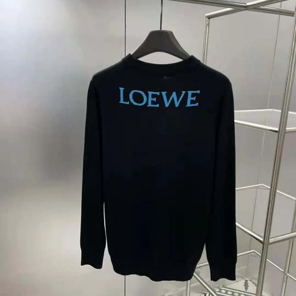 Loewe Calcifer Sweater in Wool for Women in Black