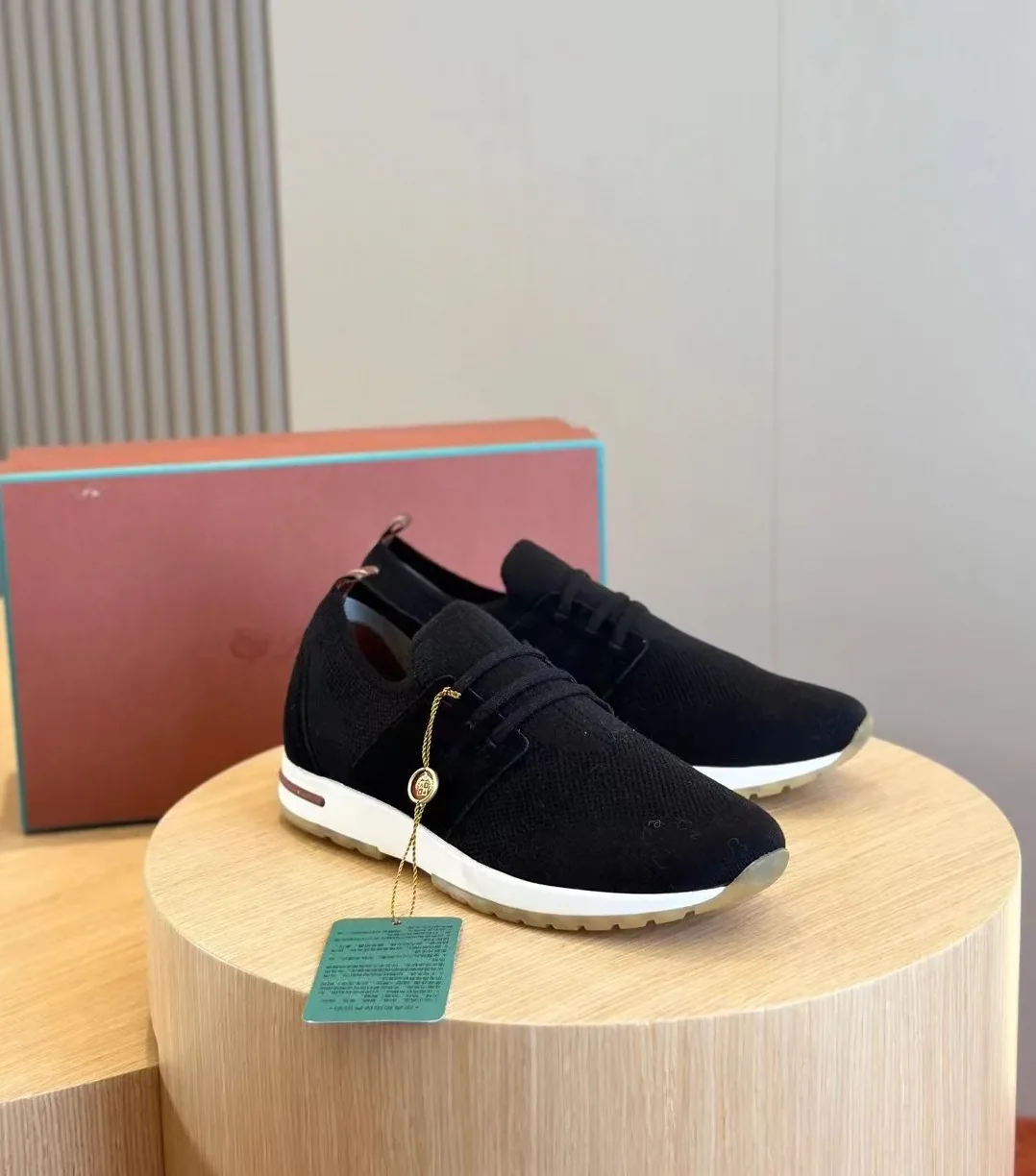 Loro Piana 360 Lp Flexy Walk Sneaker Black Loro Piana 360 Lp Flexy Walk Sneaker Black