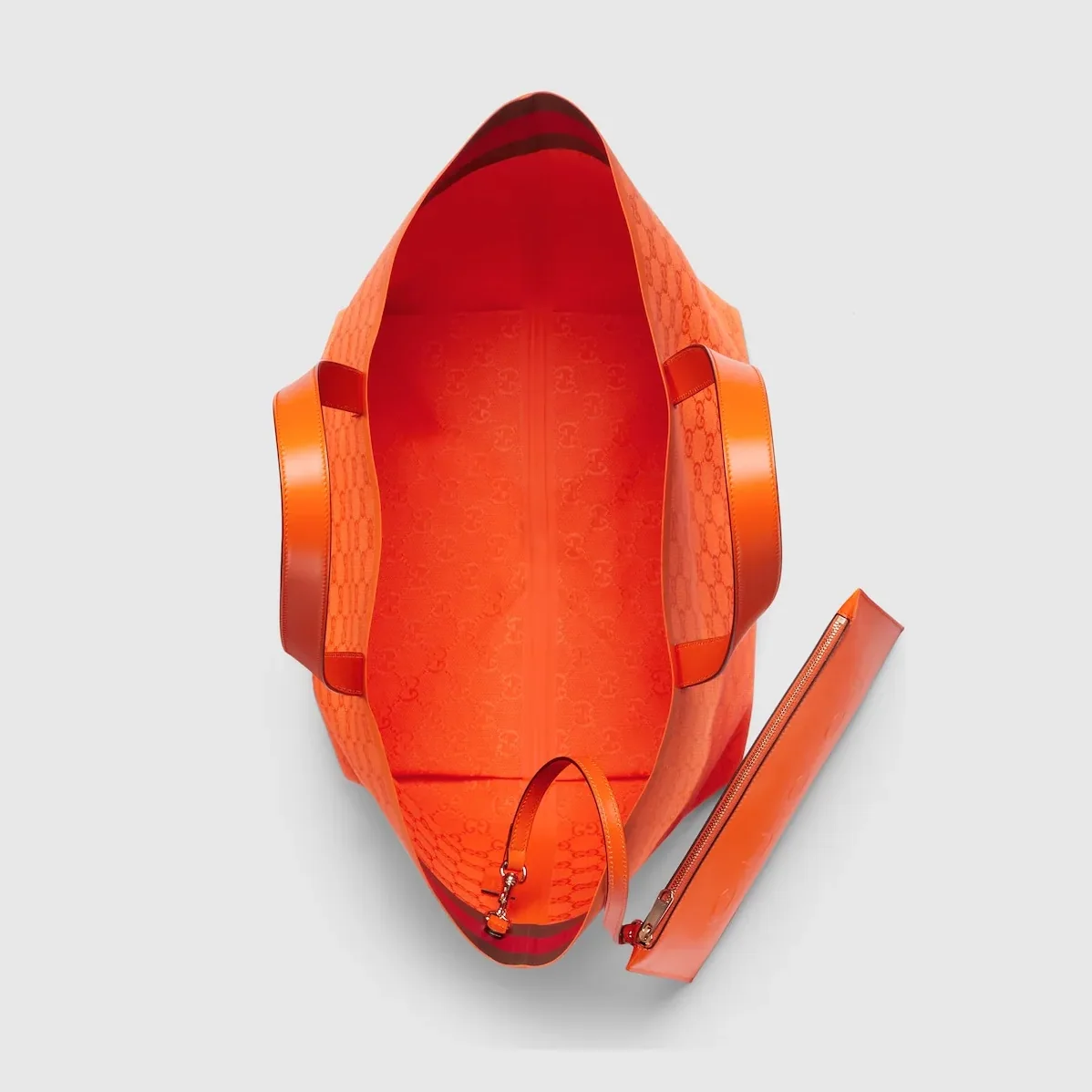 Gucci Original GG Medium Tote Bag Orange / Gucci Original GG Medium Tote Bag Orange /
