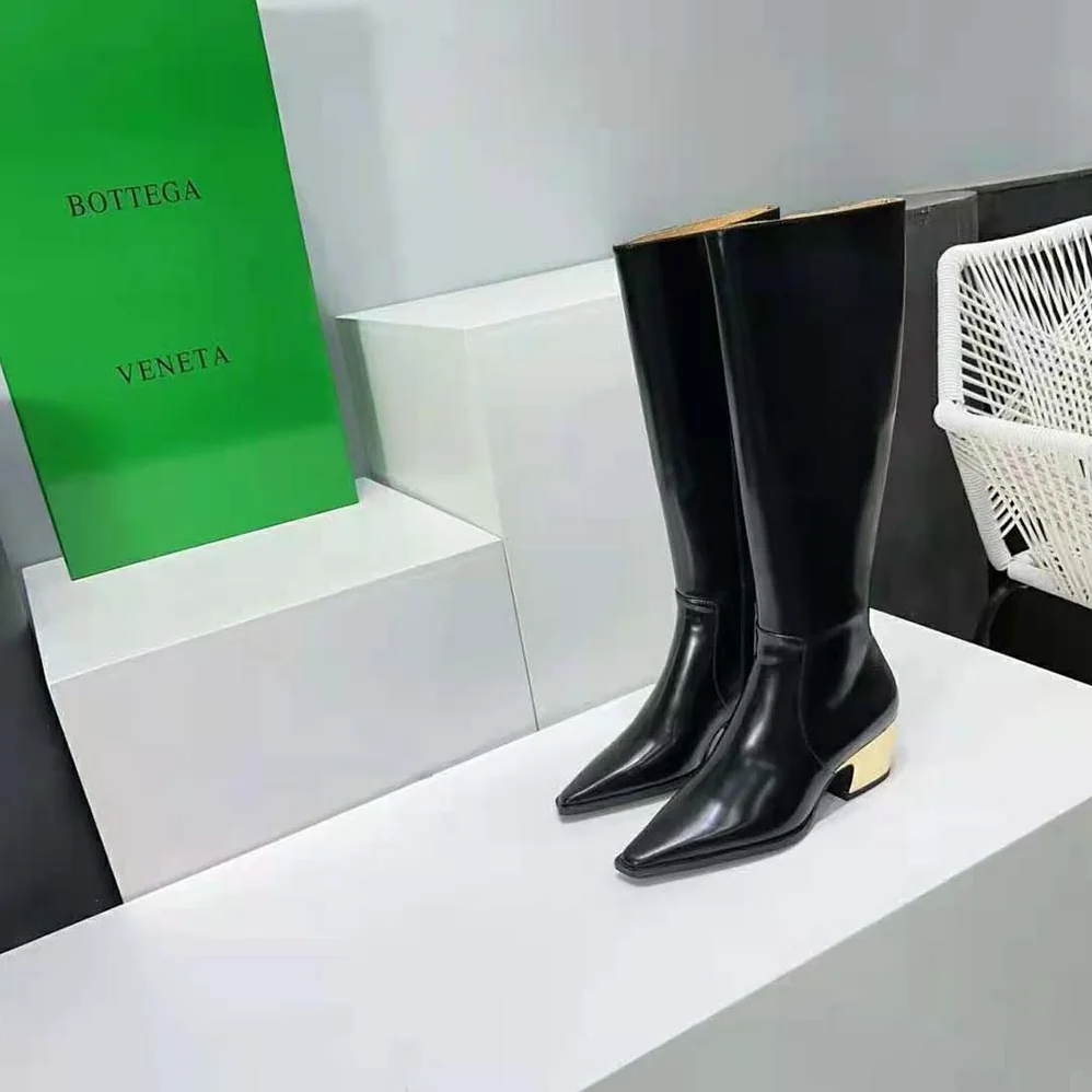 Bottega Veneta Tex Boot for Women in Black