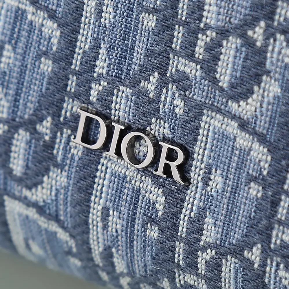 Dior Medium Rider Soft Hobo Bag Blue Dior Oblique Jacquard and Blue Grained Calfskin for Men Dior Medium Rider Soft Hobo Bag Blue Dior Oblique Jacquard and Blue Grained Calfskin for Men