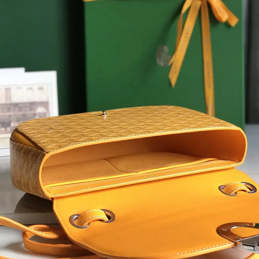 Goyard 233 Bag for Unisex in Yellow