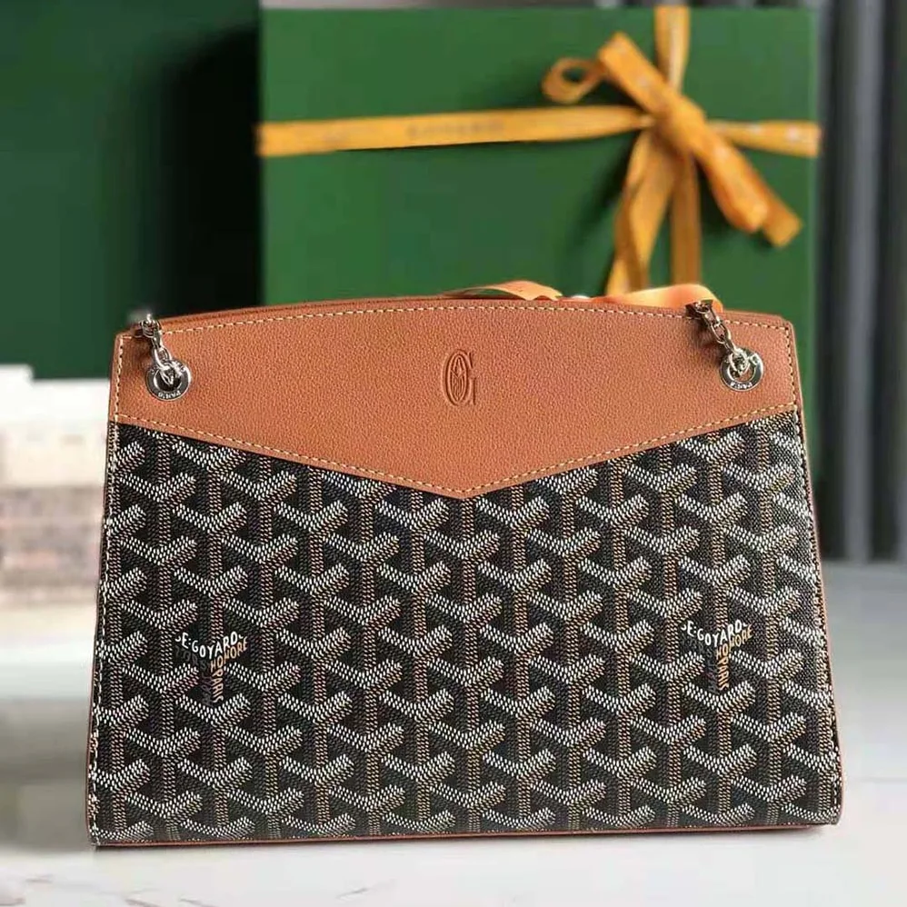 Goyard Rouette Structuré Pm Bag for Women in Brown Goyard Rouette Structuré Pm Bag for Women in Brown