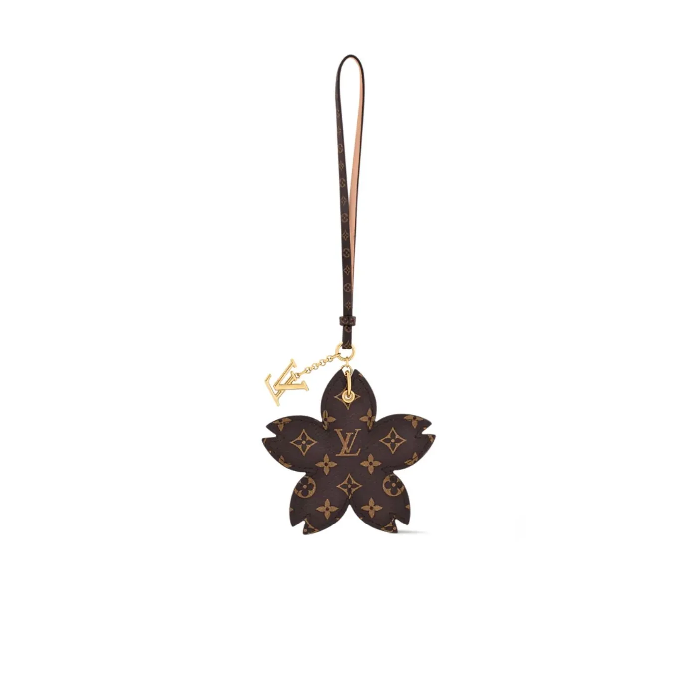Louis Vuitton LV x TM Cherry Blossom Bag Charm Pink / Louis Vuitton LV x TM Cherry Blossom Bag Charm Pink /