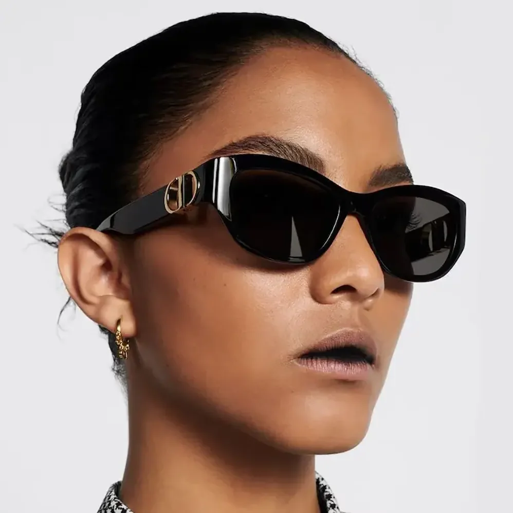 Dior 30Montaigne B5U Black Butterfly Sunglasses for Unisex Dior 30Montaigne B5U Black Butterfly Sunglasses for Unisex