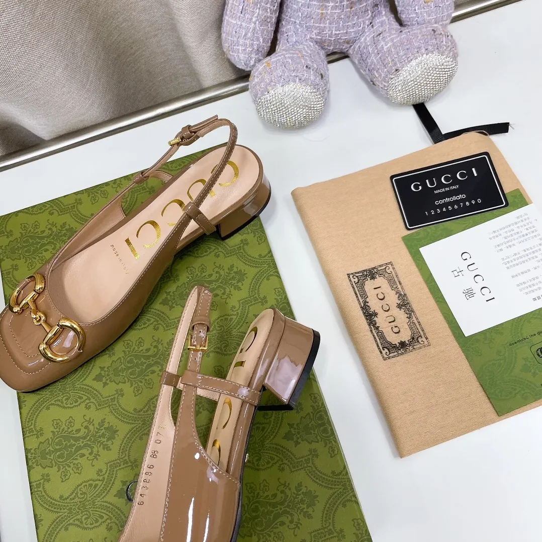 Gucci Slingback With Horsebit Green for Women