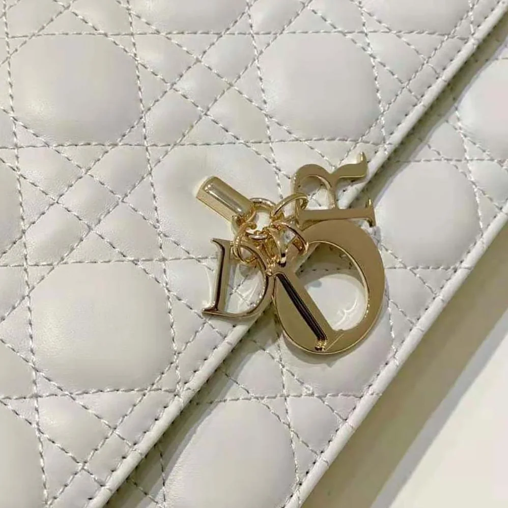 Dior Miss Dior Top Handle Bag Latte Cannage Lambskin for Women Dior Miss Dior Top Handle Bag Latte Cannage Lambskin for Women