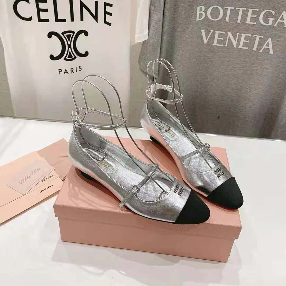 Miu Miu Mordoré Nappa Leather and Grosgrain Pumps for Women