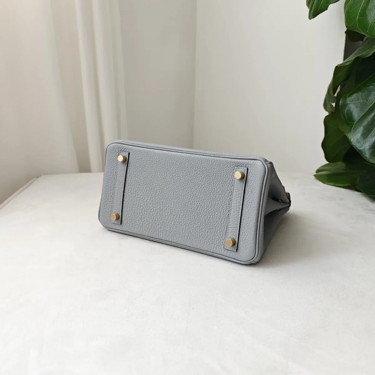 Hermes Birkin 25 Beton Togo Light Blue / Hermes Birkin 25 Beton Togo Light Blue /
