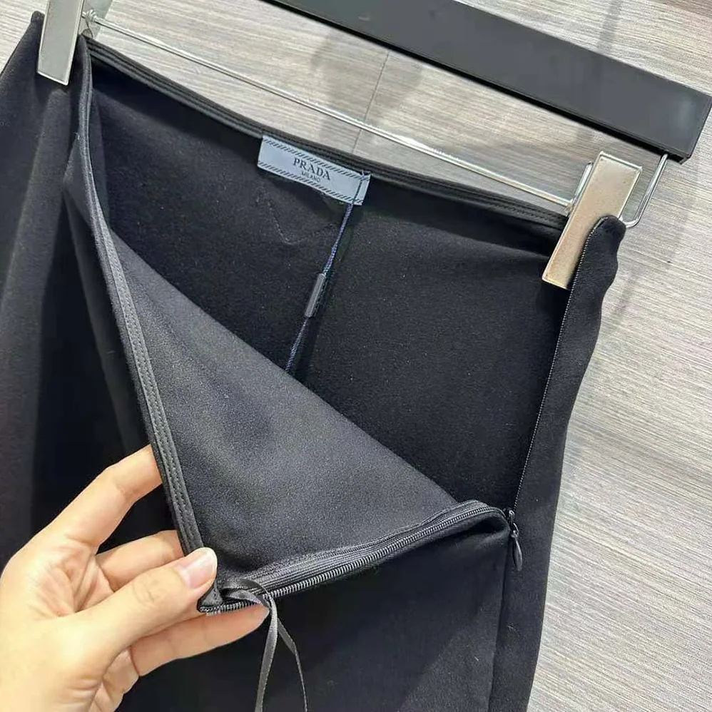 Prada Stretch Natté Midi for Women in Skirt