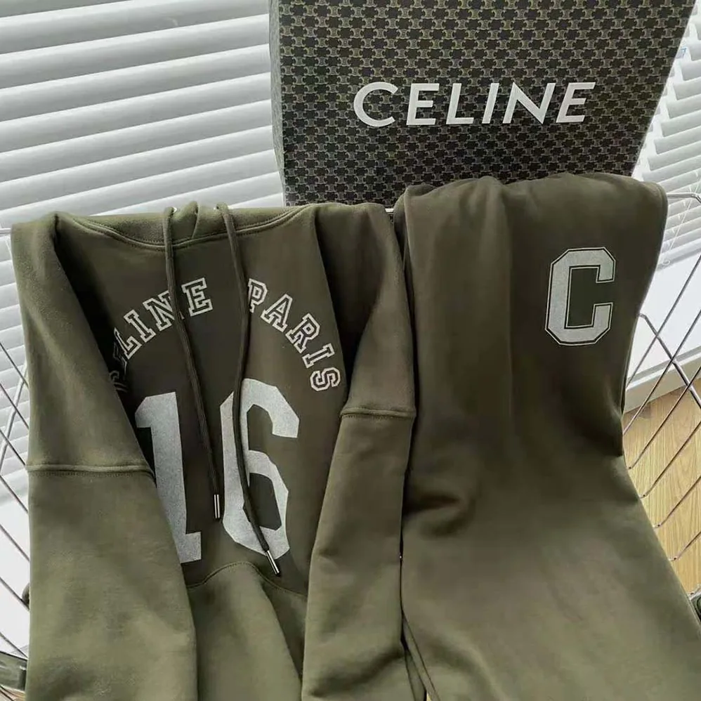 Celine Loose 16 Sweatshirt in Cotton and Cashmere for Women