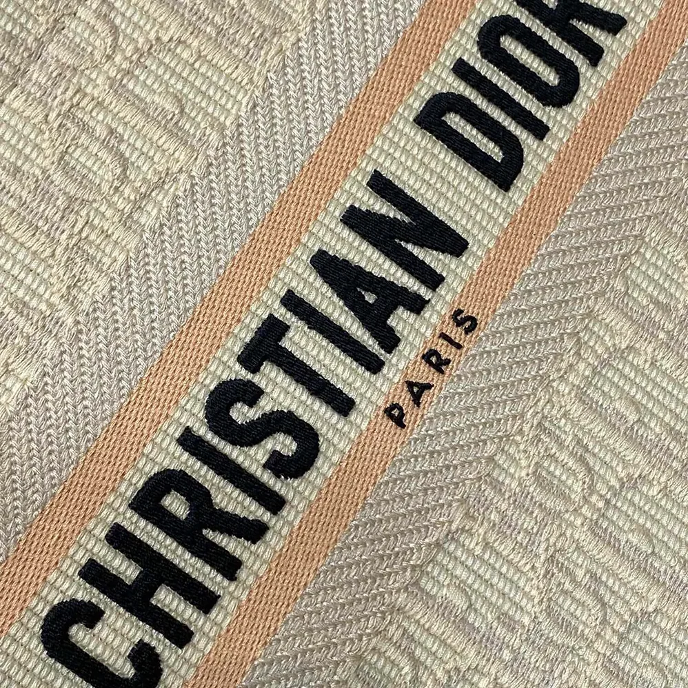 Dior Small Dior Book Tote Beige Dior Oblique Embroidered Raffia and Camel Calfskin for Women Dior Small Dior Book Tote Beige Dior Oblique Embroidered Raffia and Camel Calfskin for Women
