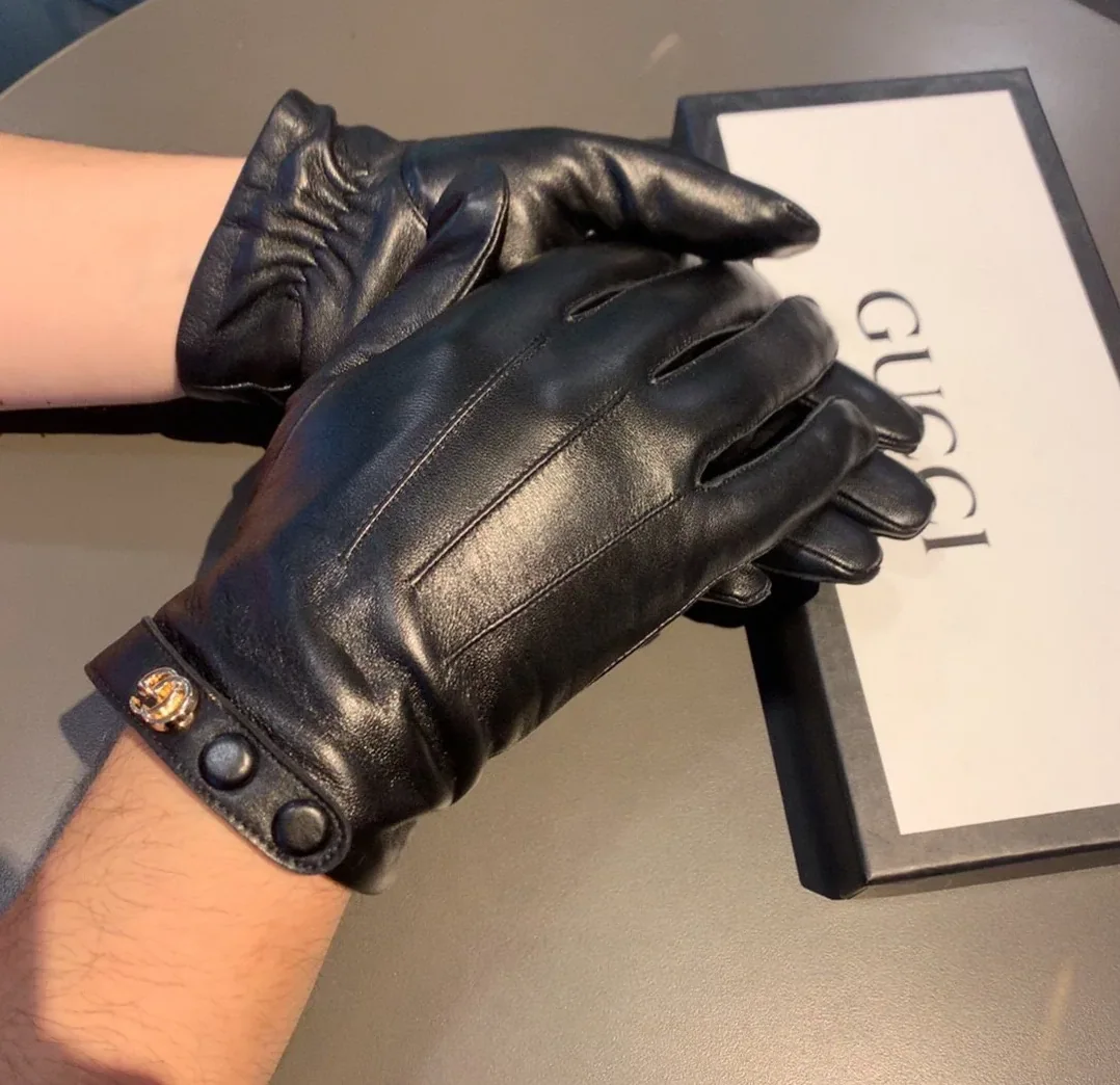 Gucci Gloves With Double G Motif In Black