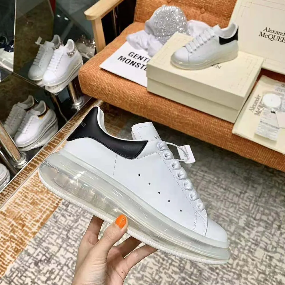 Alexander Mcqueen Oversized Sneaker for Women in Black