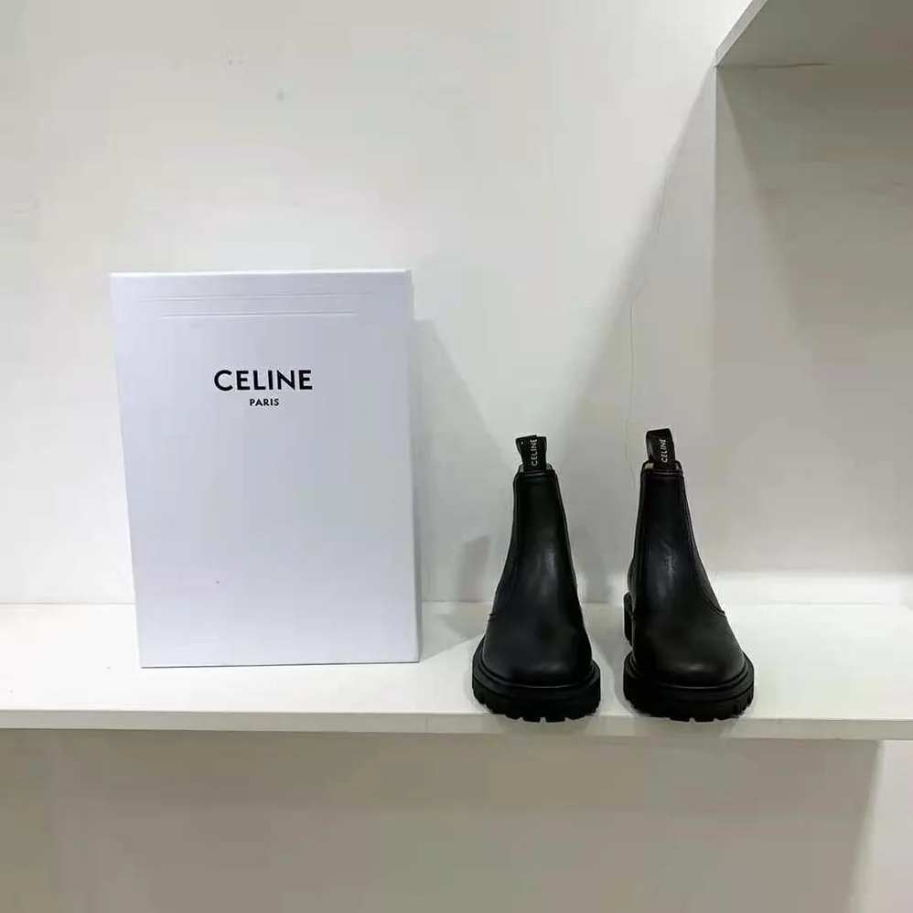 Celine Margaret Chelsea Boot in Calfskin for Women Celine Margaret Chelsea Boot in Calfskin for Women