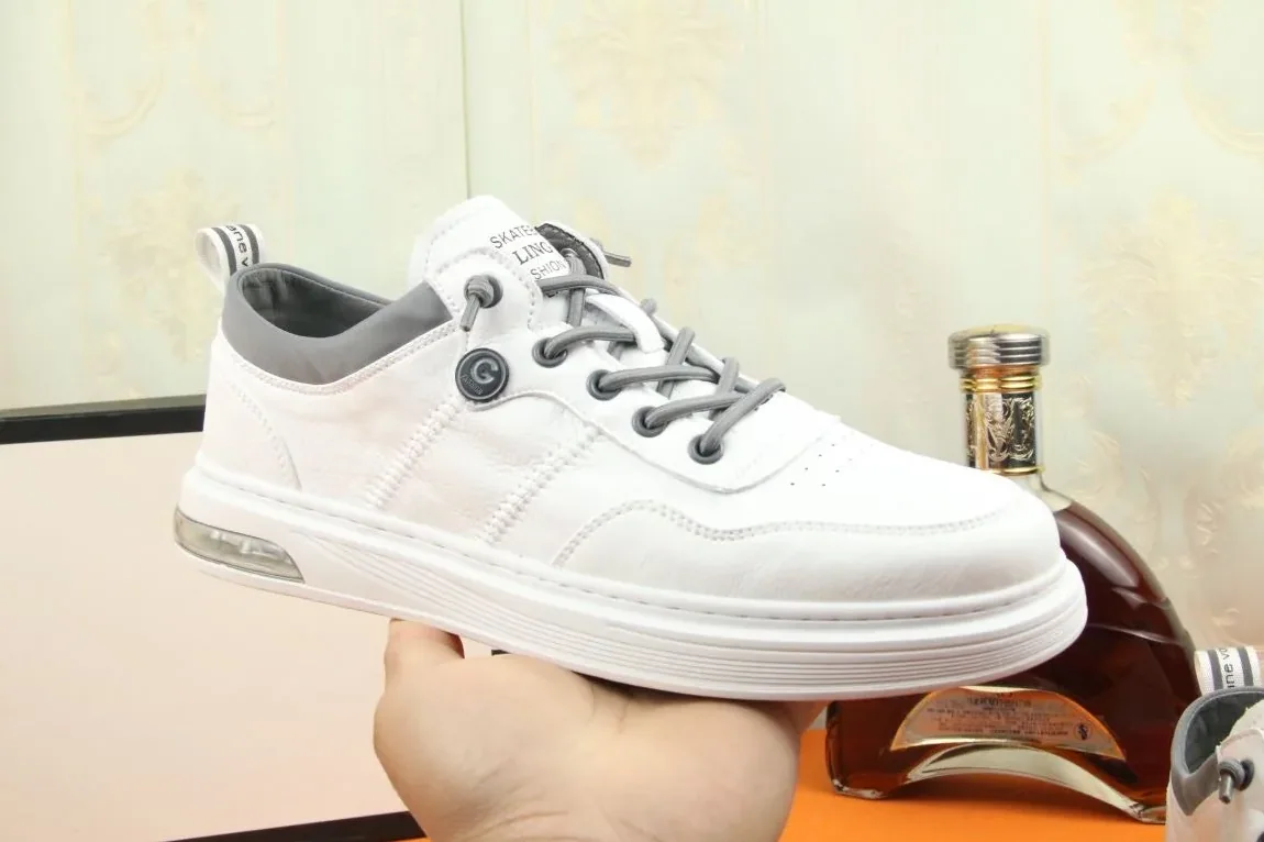 Jieshou x Gucci Sneakers Breathable Spring Autumn Winter White And Gray for Men Jieshou x Gucci Sneakers Breathable Spring Autumn Winter White And Gray for Men