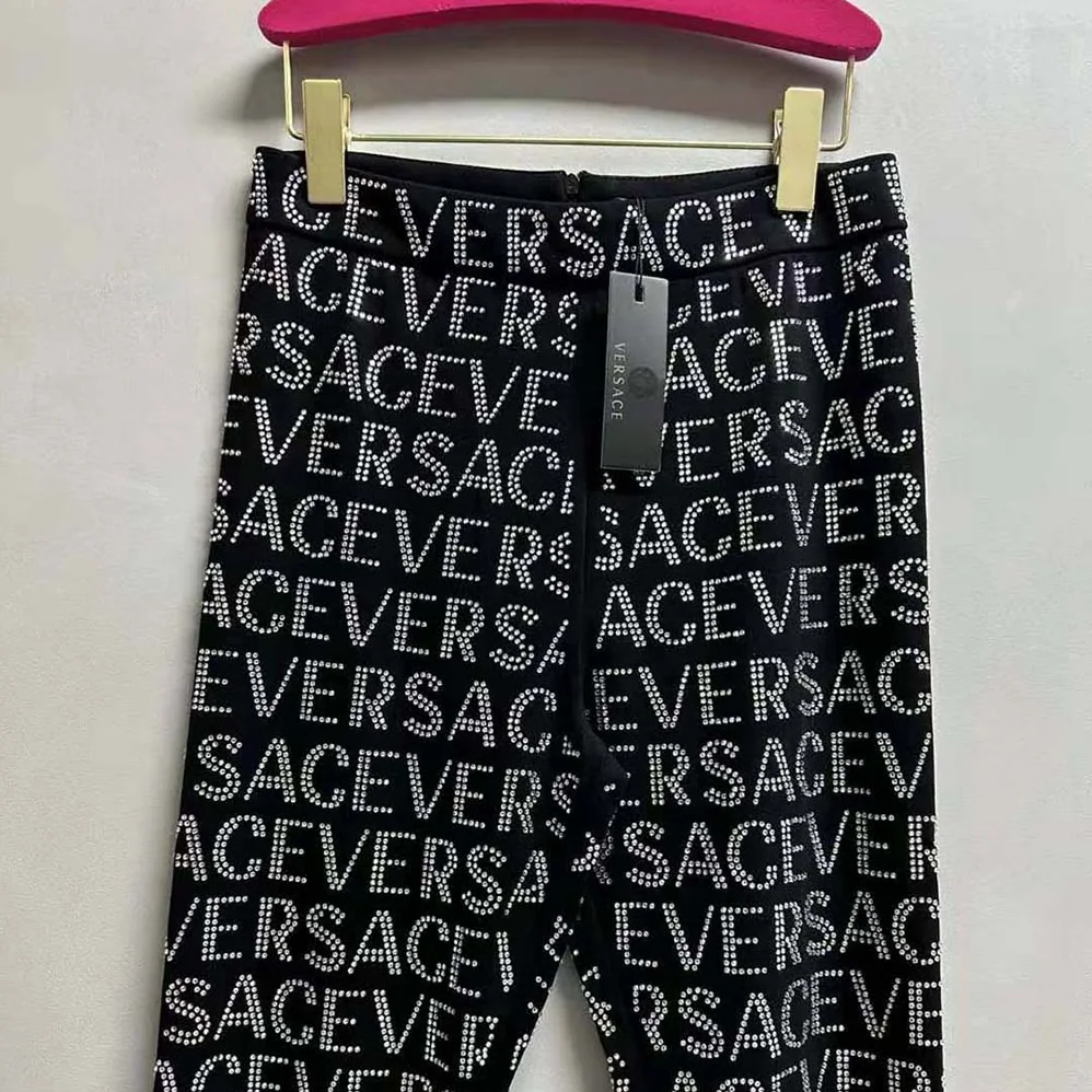 Versace Crystal Versace Allover Leggings for Women