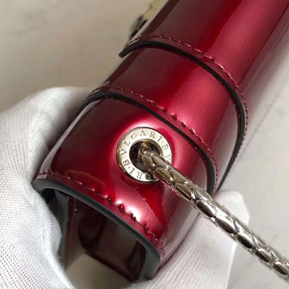 Bvlgari Serpenti Forever Flap Cover for Women in Red Bvlgari Serpenti Forever Flap Cover for Women in Red