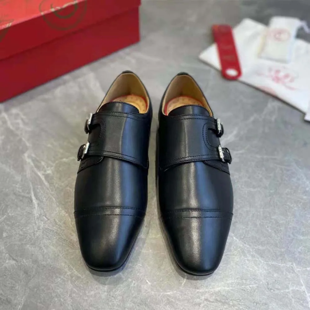 Christian Louboutin Mortimer in Calf Leather for Men in Black