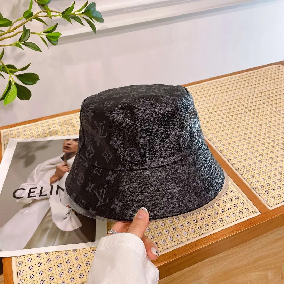 Louis Vuitton Monogram Bucket Hat Black Louis Vuitton Monogram Bucket Hat Black