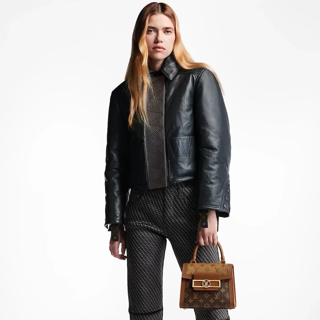 Louis Vuitton Dauphine Capitale Bag - 6.9 Inches/ Louis Vuitton Dauphine Capitale Bag - 6.9 Inches/