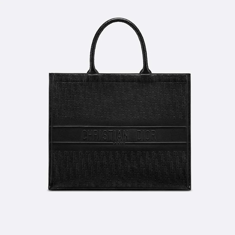 Dior Book Tote Dior Oblique Bag for Women in Black