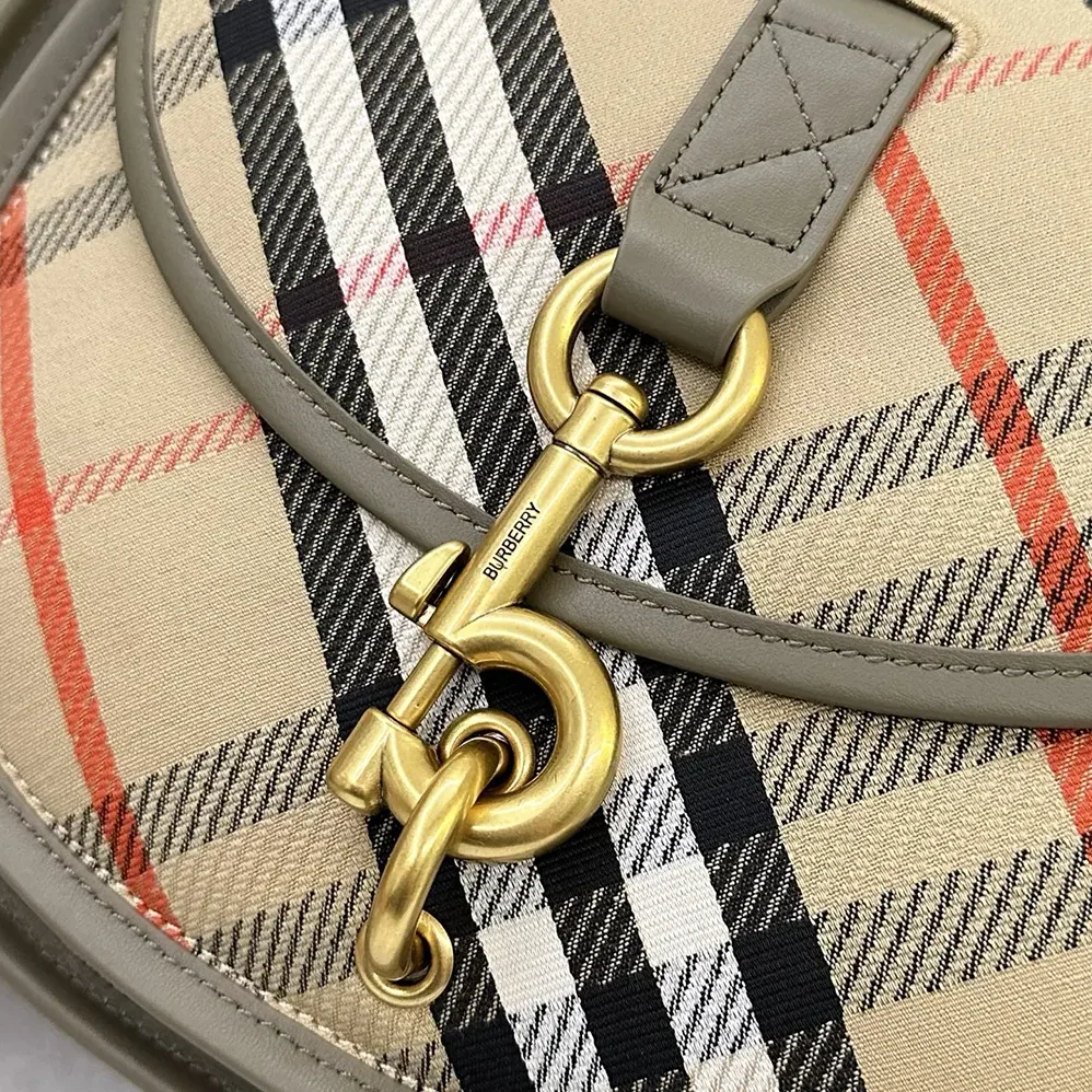 Burberry Small B Clip Messenger Bag for Women