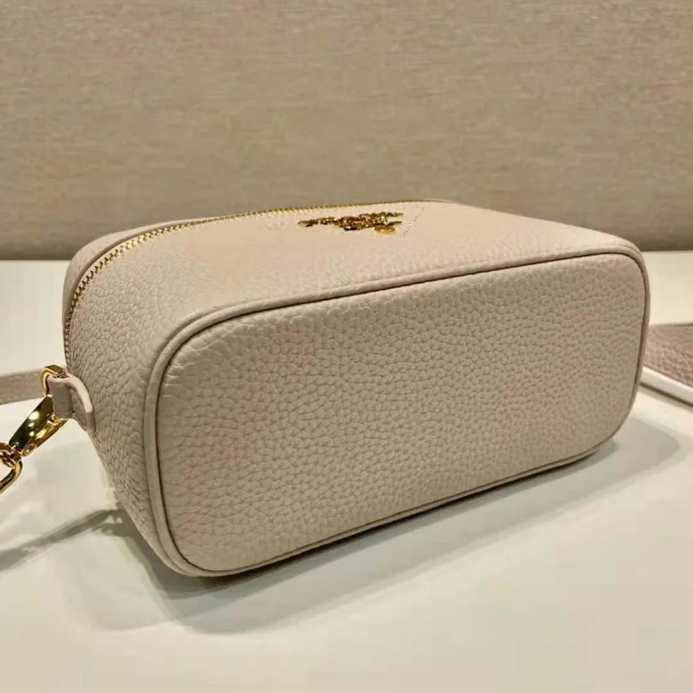 Prada Leather Mini-Bag for Women in Sandy Prada Leather Mini-Bag for Women in Sandy
