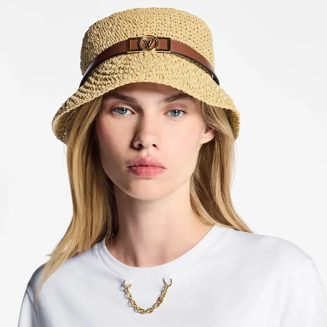 Louis Vuitton Dauphine Summer Hat Natural Beige