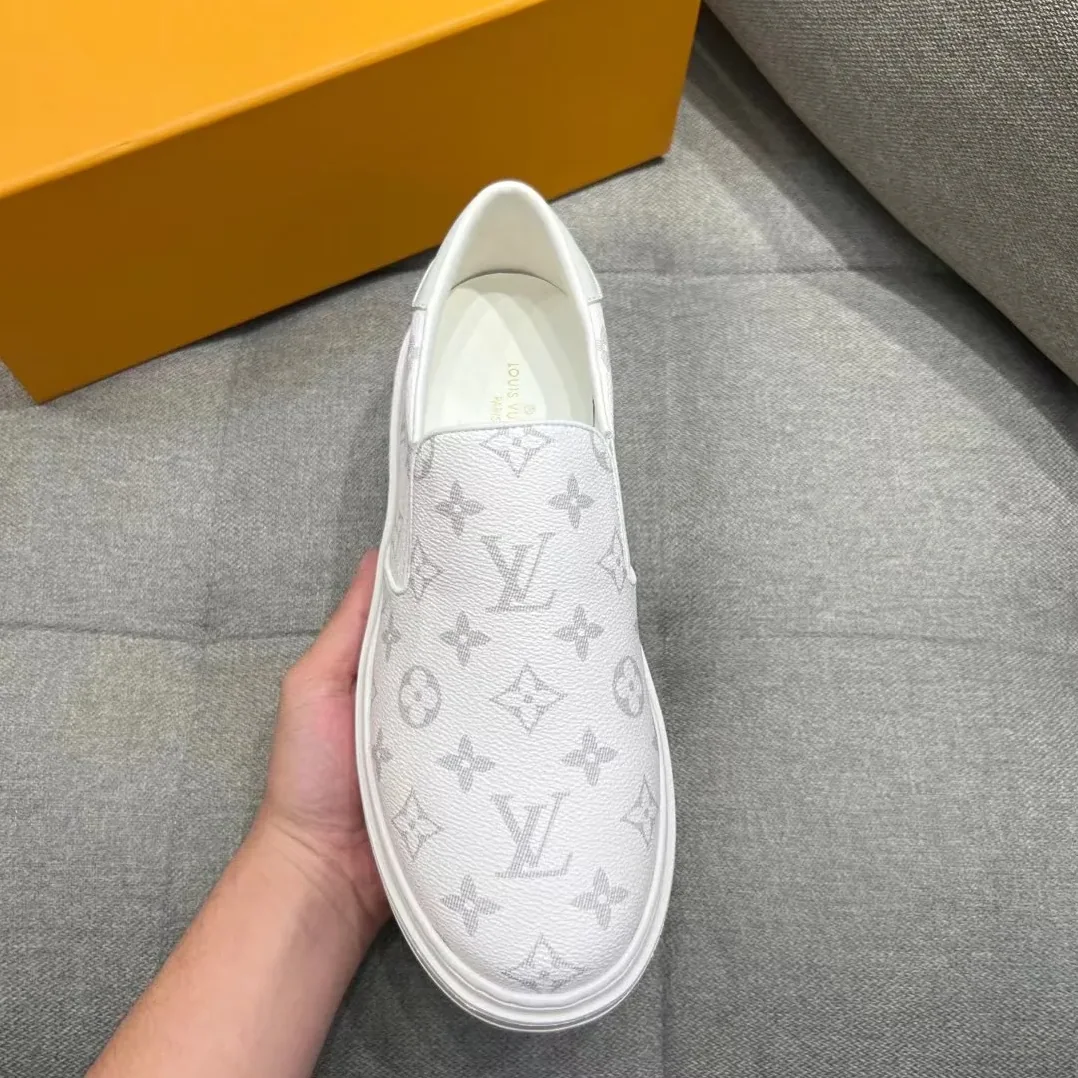 Louis Vuitton Beverly Hills Slip On White