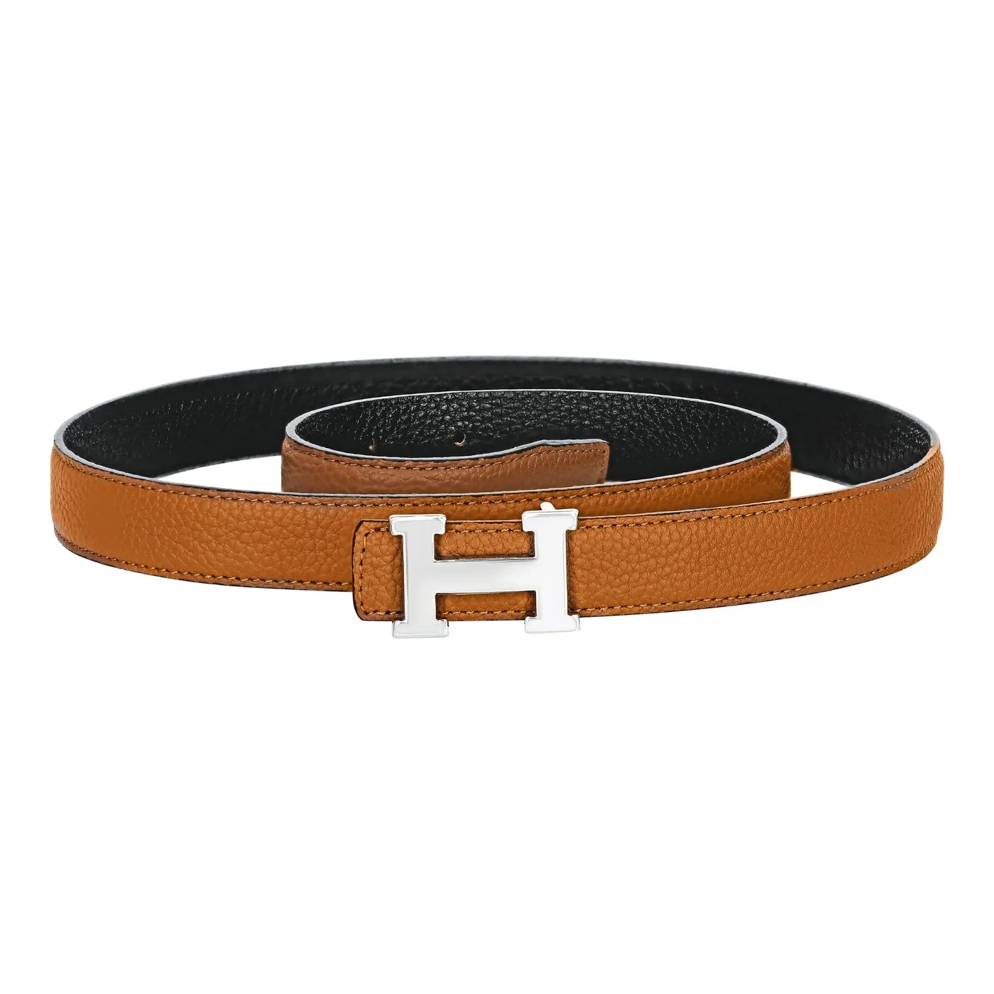 Reversible Buckle Amazing Belt Brown&Black