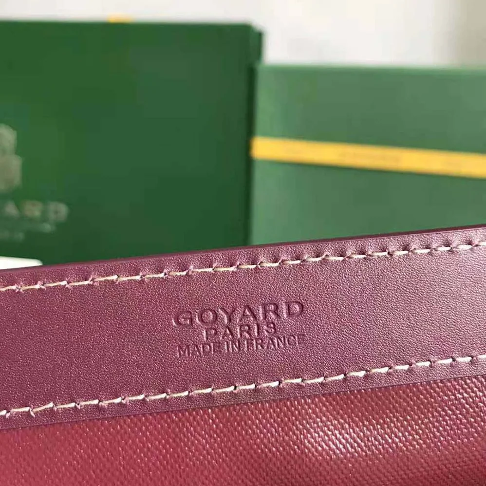 Goyard Bellechasse Biaude PM Bag for Women in Maroon Goyard Bellechasse Biaude PM Bag for Women in Maroon