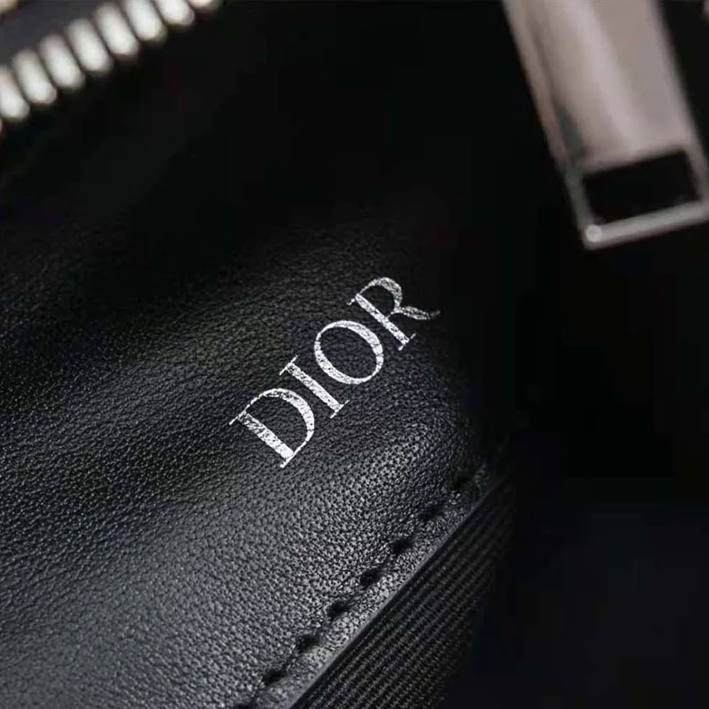Dior A4 Pouch Beige and Black Dior Oblique Jacquard for Men Dior A4 Pouch Beige and Black Dior Oblique Jacquard for Men