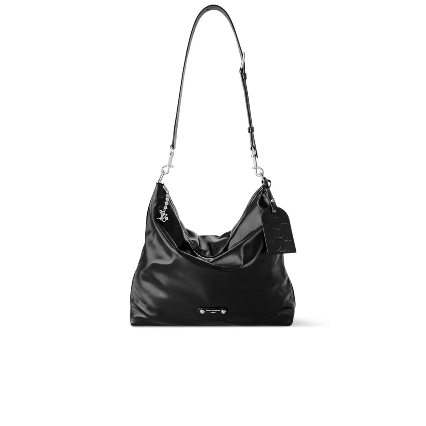 Louis Vuitton Vagabond Hobo Bag Black / Louis Vuitton Vagabond Hobo Bag Black /