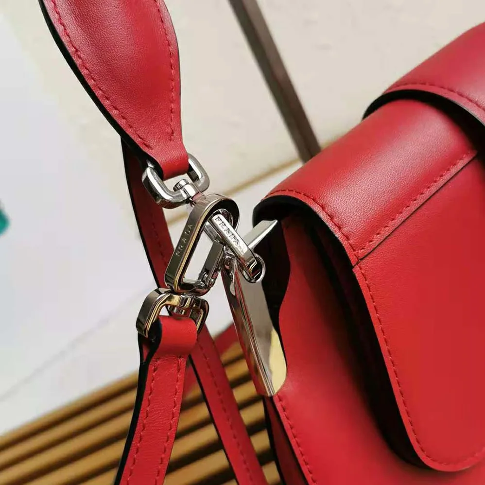 Prada Prada Sidonie Shoulder Bag for Women in Red