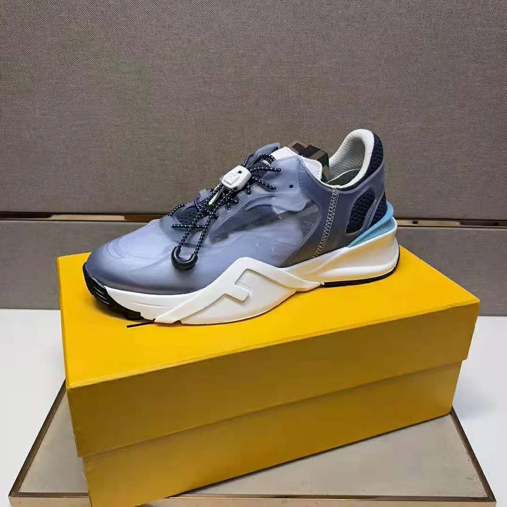 Fendi Flow Light Blue Nylon Low for Men in tops Fendi Flow Light Blue Nylon Low for Men in tops