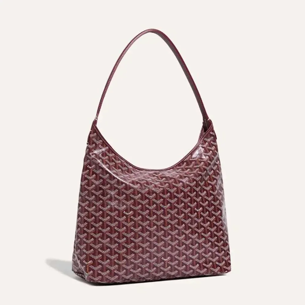 Goyard Bohème Hobo Bag for Unisex in Maroon Goyard Bohème Hobo Bag for Unisex in Maroon