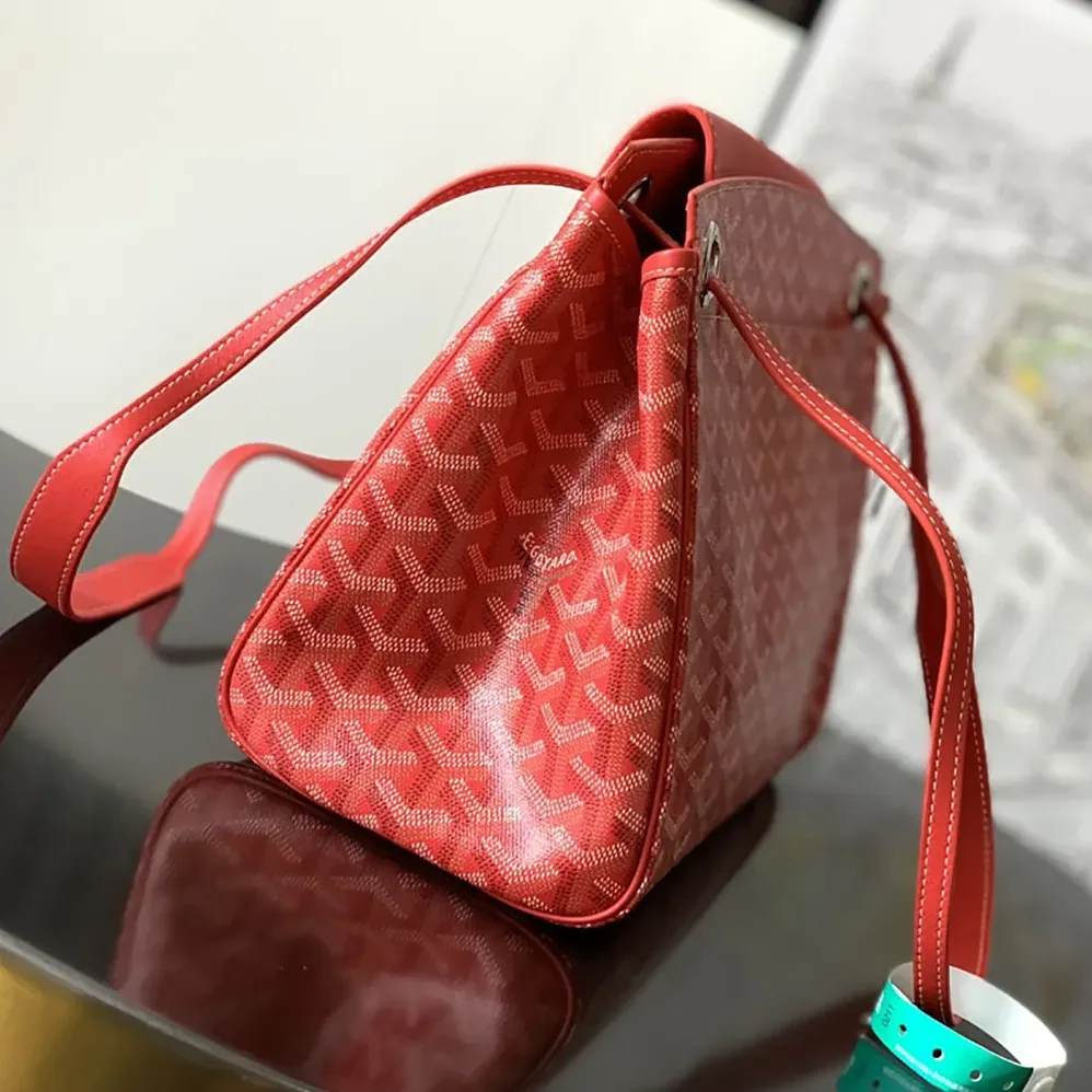 Goyard Rouette Souple Bag for Unisex in Red Goyard Rouette Souple Bag for Unisex in Red