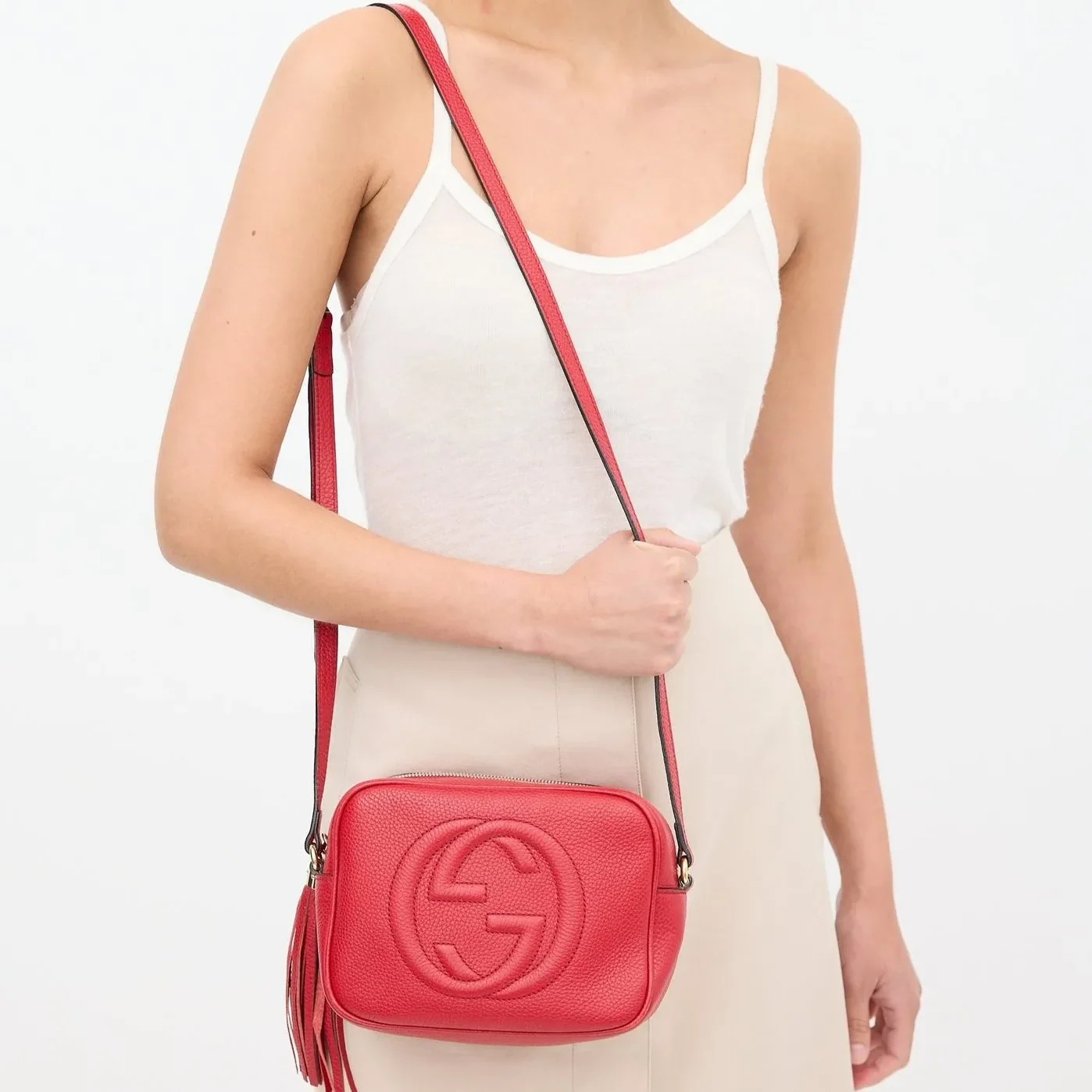Gucci Soho Small Disco Bag Red Gucci Soho Small Disco Bag Red