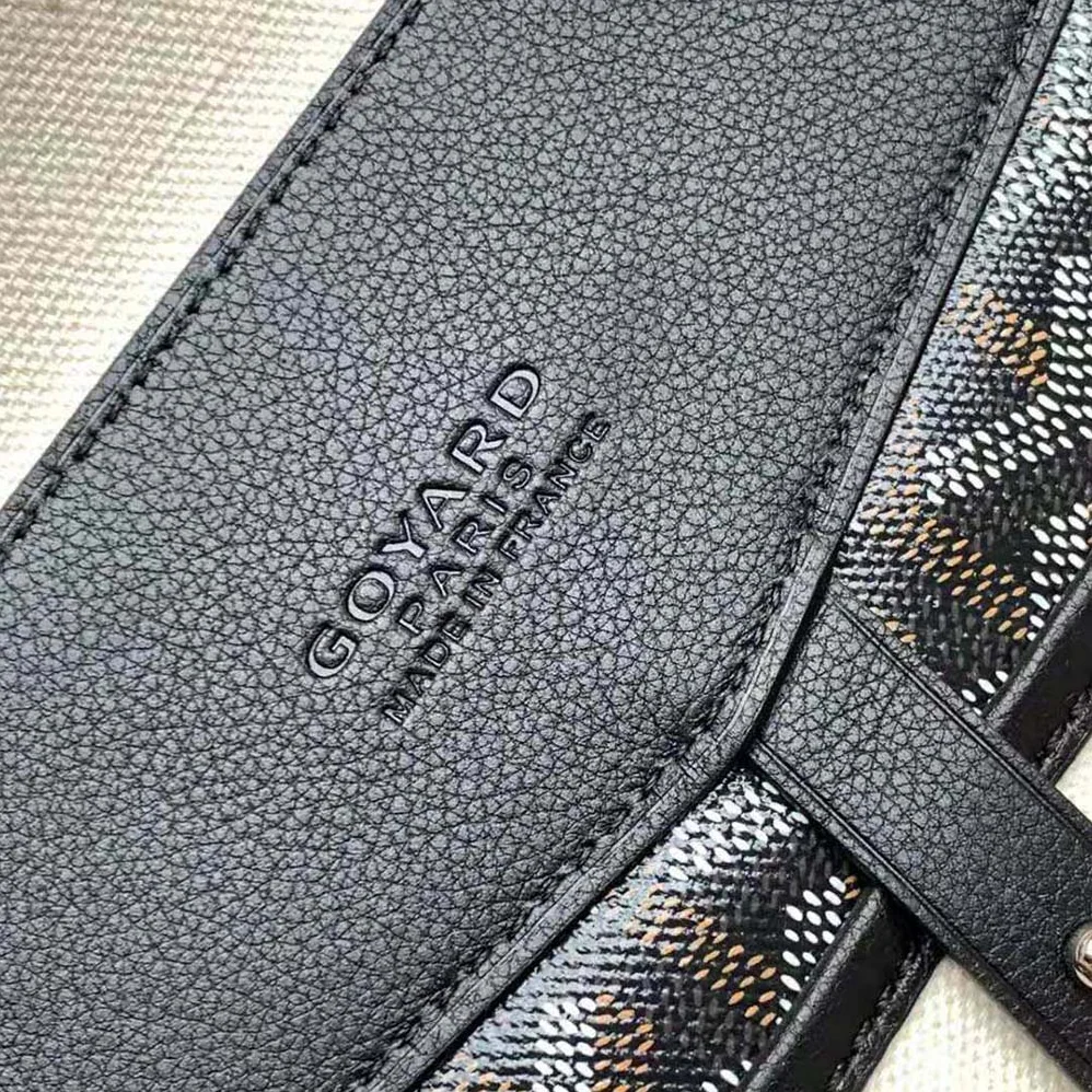 Goyard Cisalpin Document Case for Unisex in Black