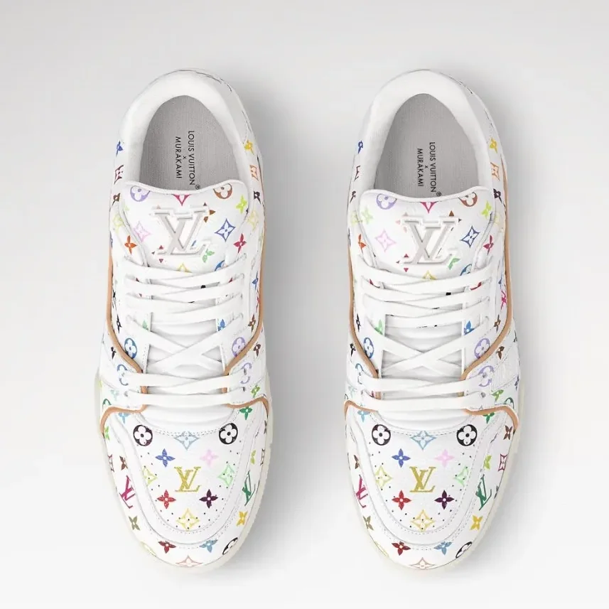Louis Vuitton LV x TM LV Trainer Sneakers White 1AJQC9